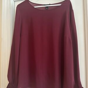 Alyx Deep Red Women's Blouse